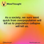 As a society, we sure went quick from overpopulation will kill us to population collapse will kill us.